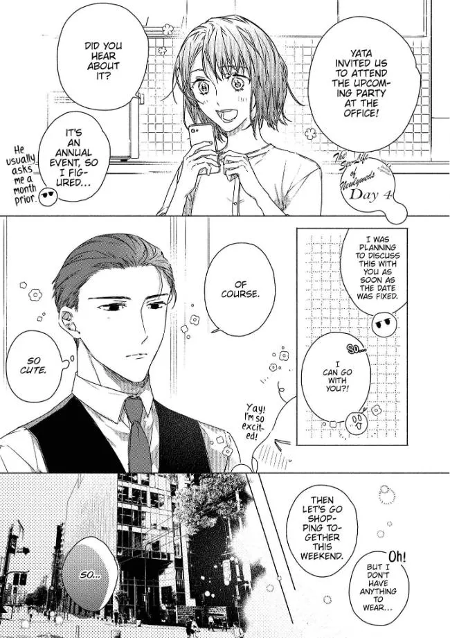 0-Nichi Kara Hajimeru Dekiai Fuufu Seikatsu Chapter 4 page 2 - 