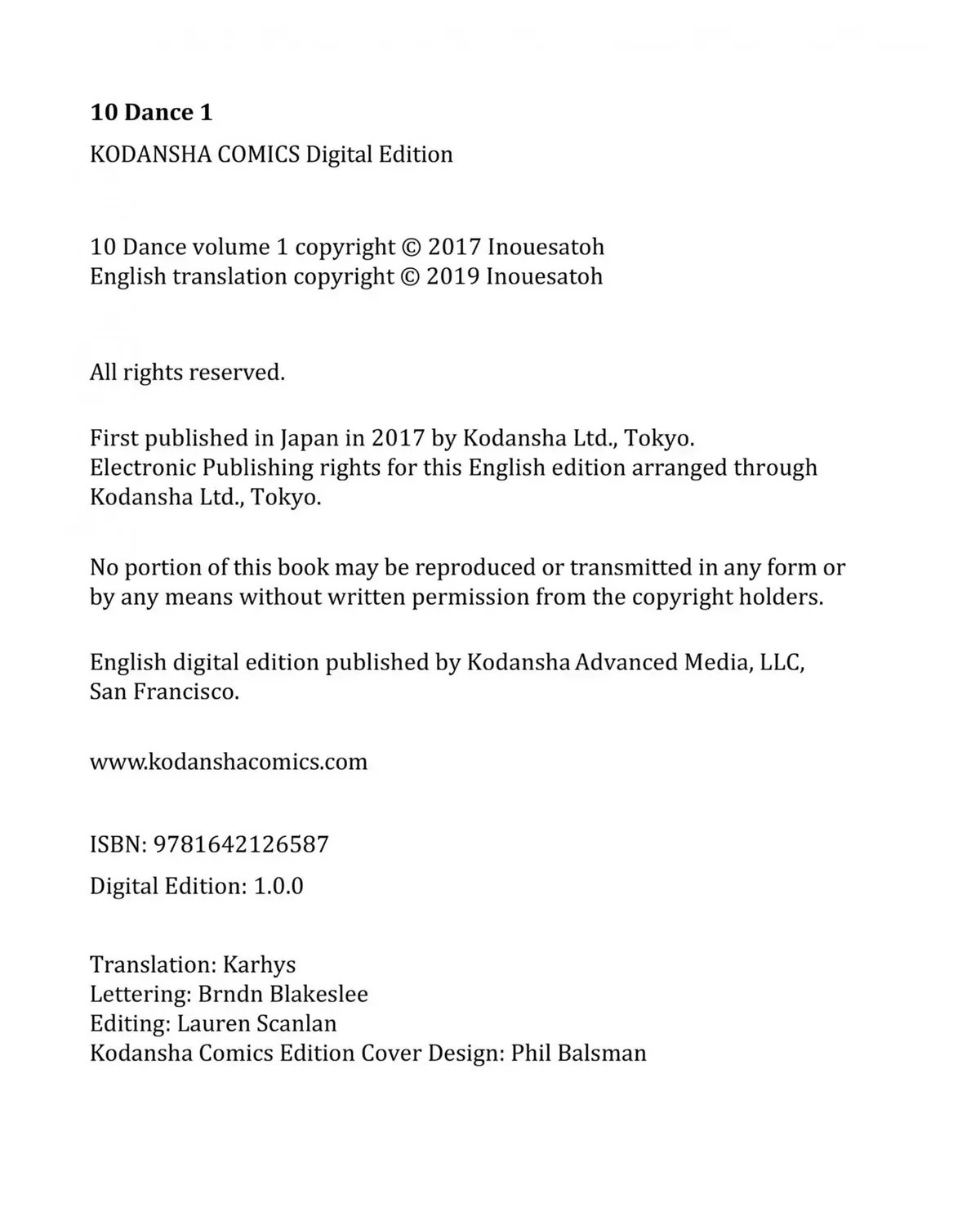 10 Dance Chapter 1.1 page 421 - 