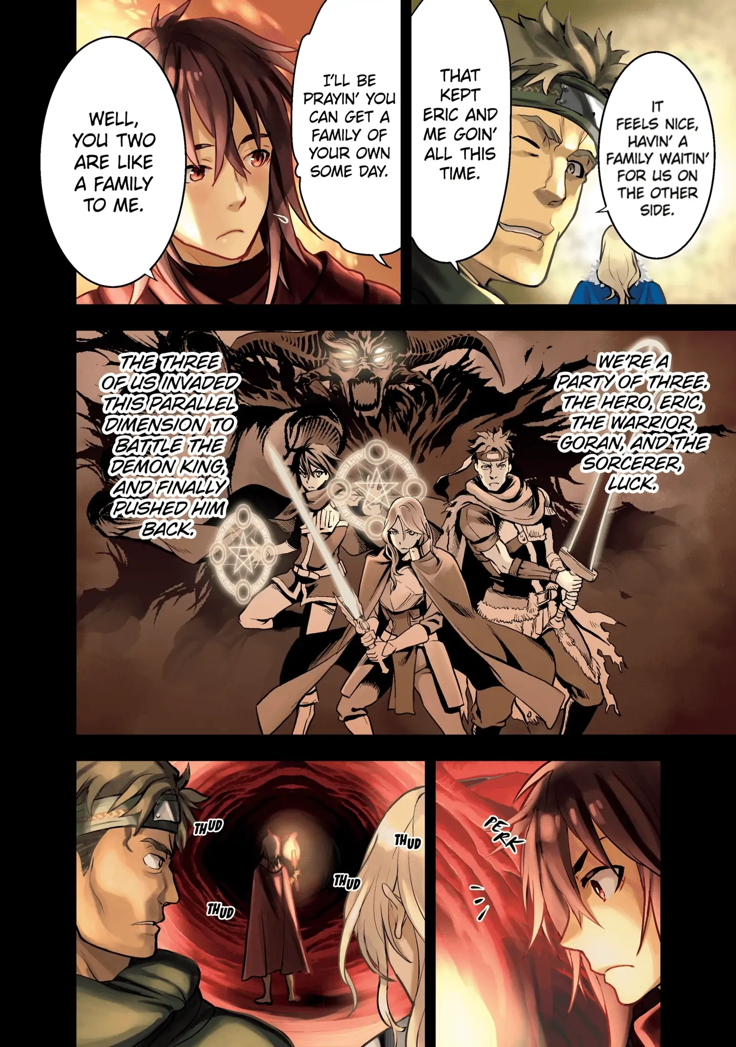 10 Years After Saying “Leave This Here To Me And Go”, I Became A Legend. Chapter 1.1 page 6 - 