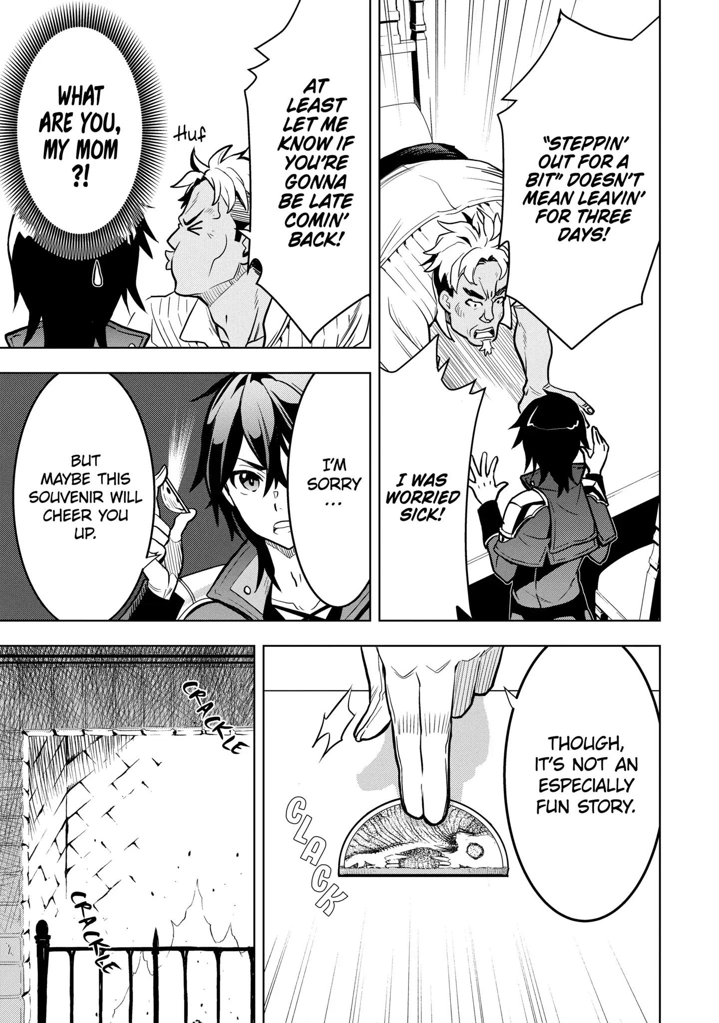 10 Years After Saying “Leave This Here To Me And Go”, I Became A Legend. Chapter 4.2 page 1 - 