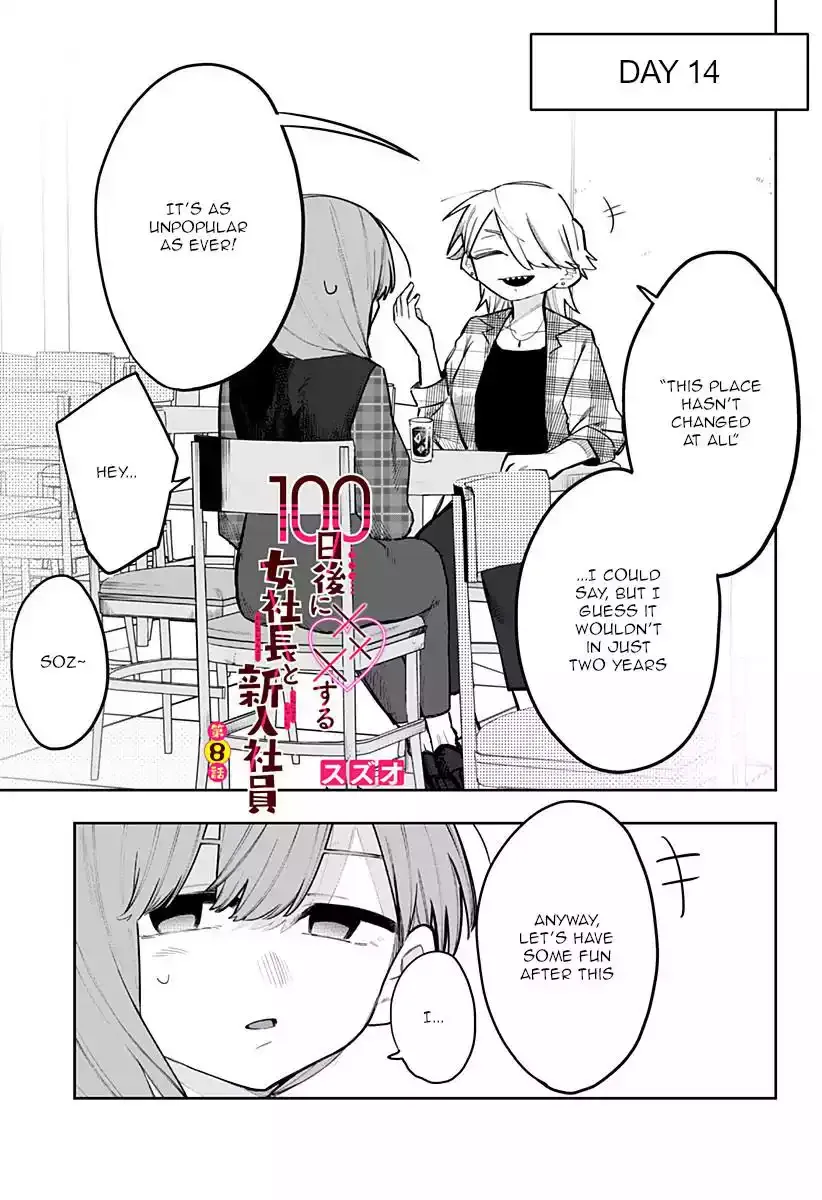 100 Days Until the Female President and the New Employee Have xxx Chapter 8 page 2 - 