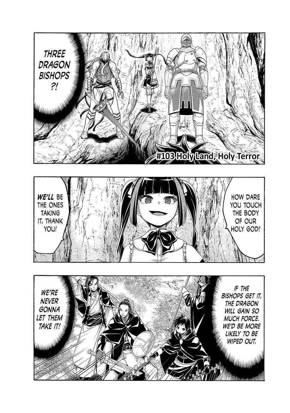 100-man no Inochi no Ue ni Ore wa Tatte Iru Chapter 103 page 1 - 