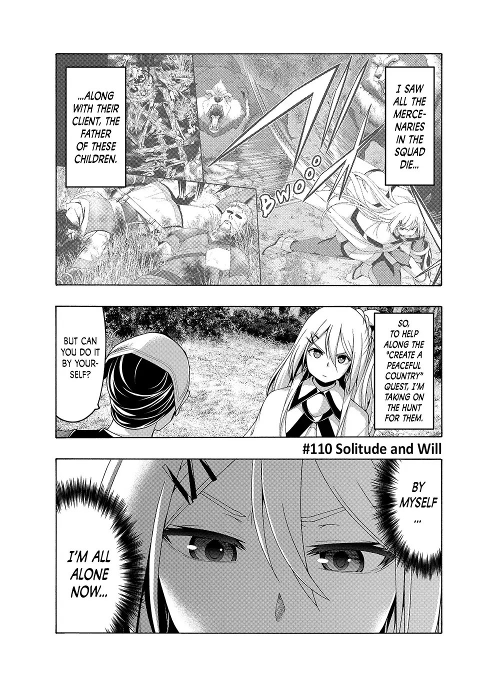 100-man no Inochi no Ue ni Ore wa Tatte Iru Chapter 110 page 1 - 