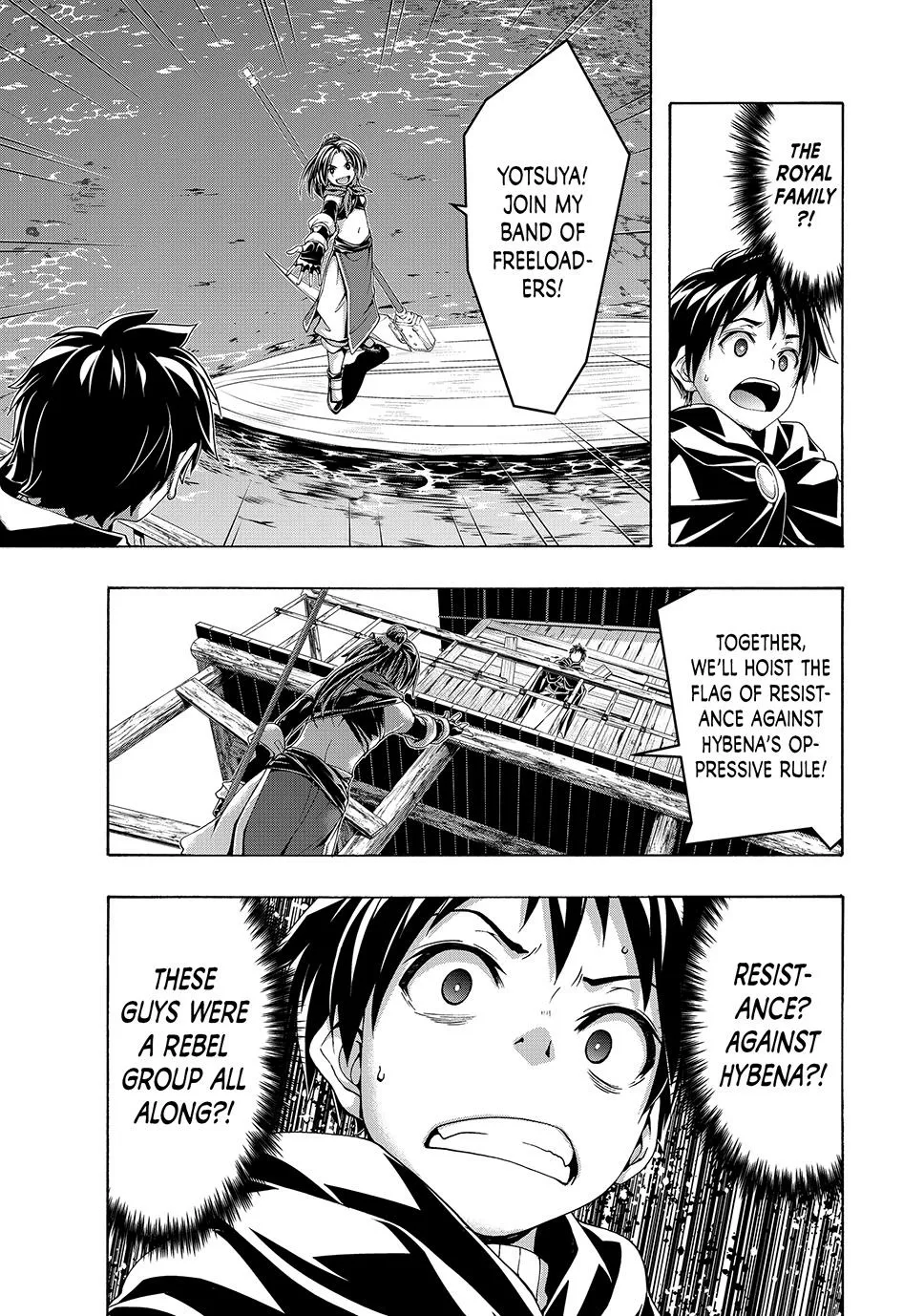 100-man no Inochi no Ue ni Ore wa Tatte Iru Chapter 111 page 34 - 