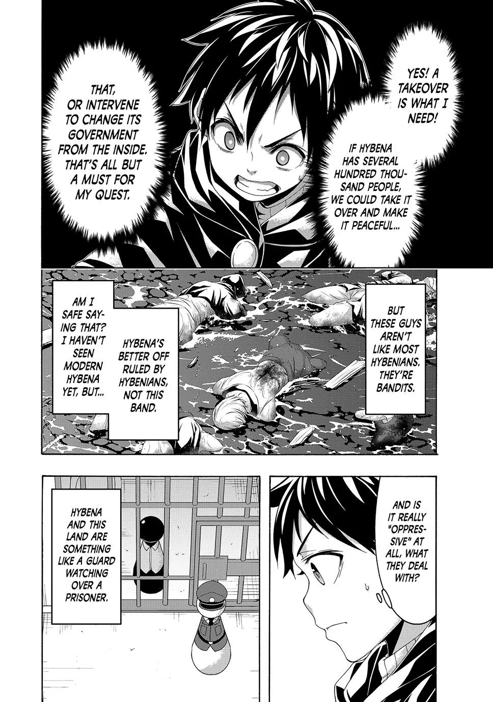 100-man no Inochi no Ue ni Ore wa Tatte Iru Chapter 111 page 35 - 