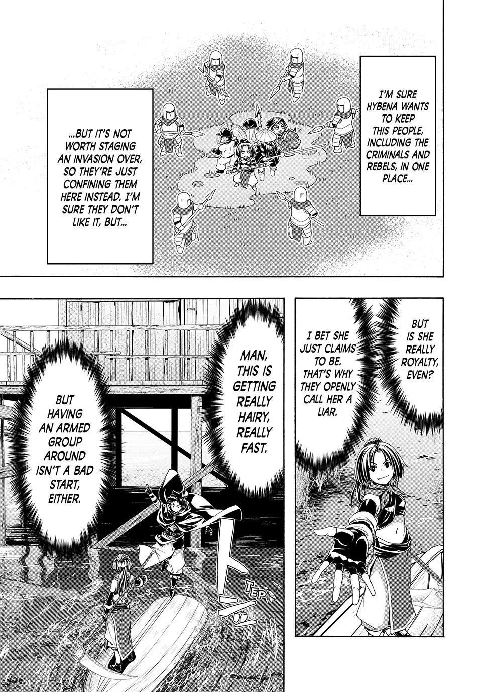 100-man no Inochi no Ue ni Ore wa Tatte Iru Chapter 111 page 36 - 