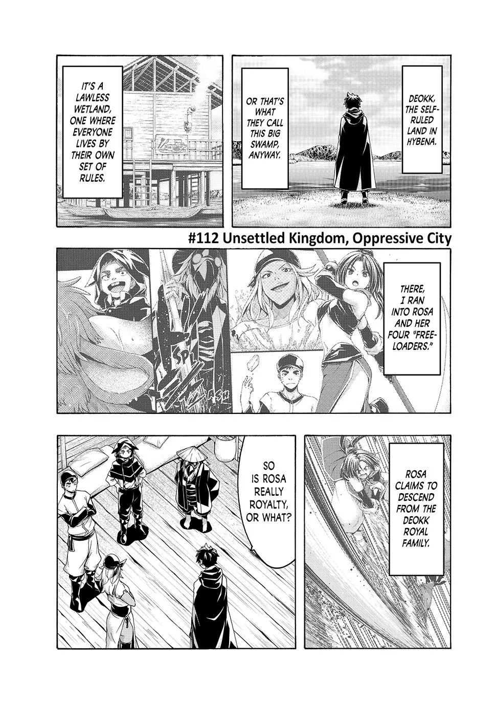 100-man no Inochi no Ue ni Ore wa Tatte Iru Chapter 112 page 1 - 