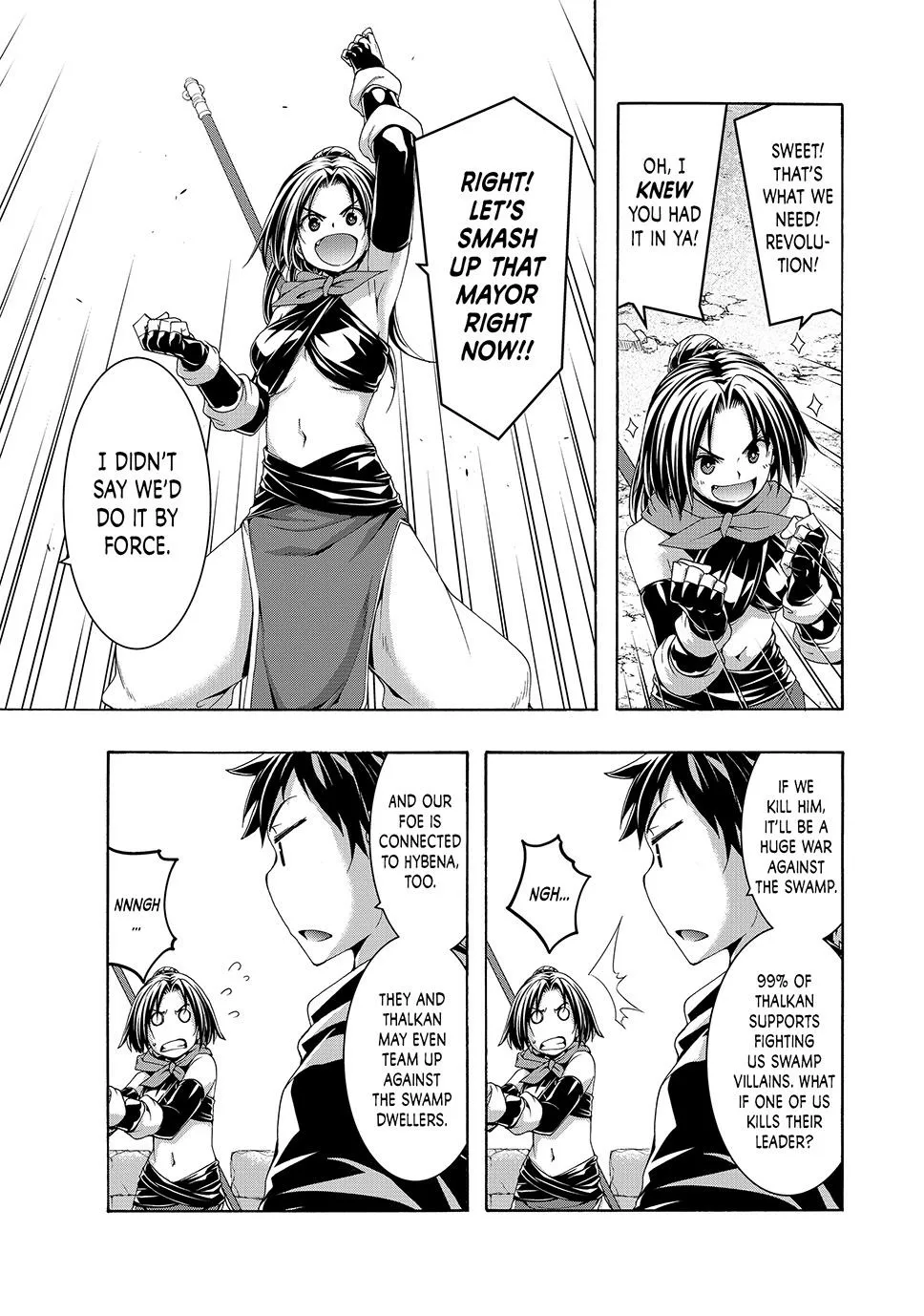 100-man no Inochi no Ue ni Ore wa Tatte Iru Chapter 112 page 33 - 