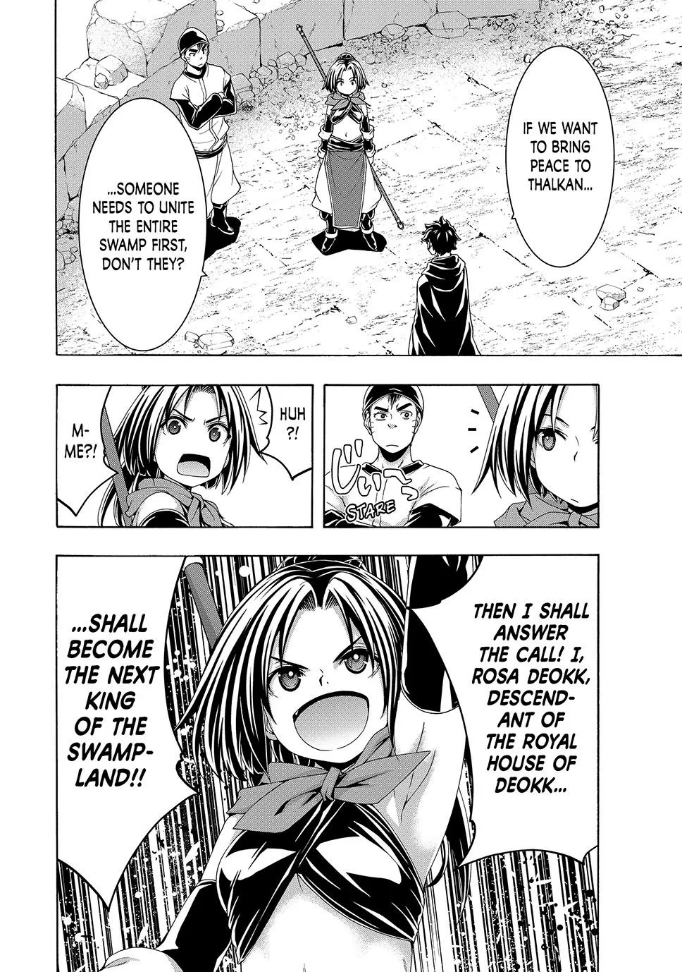100-man no Inochi no Ue ni Ore wa Tatte Iru Chapter 112 page 36 - 