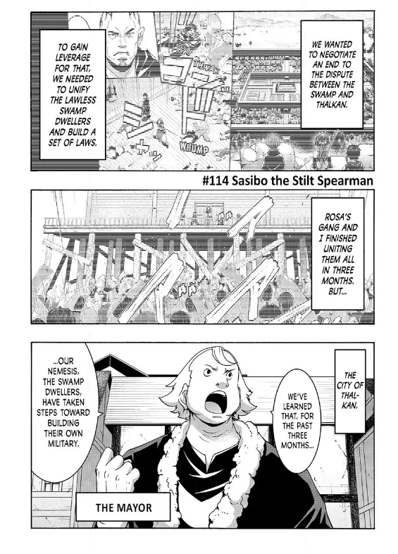 100-man no Inochi no Ue ni Ore wa Tatte Iru Chapter 114 page 1 - 