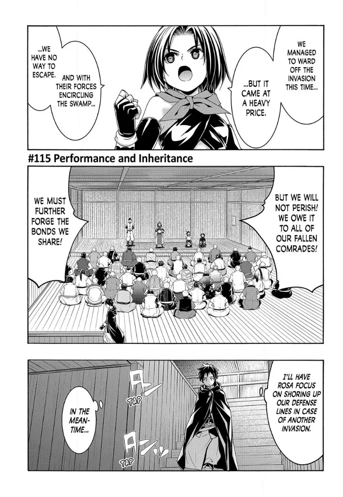 100-man no Inochi no Ue ni Ore wa Tatte Iru Chapter 115 page 1 - 