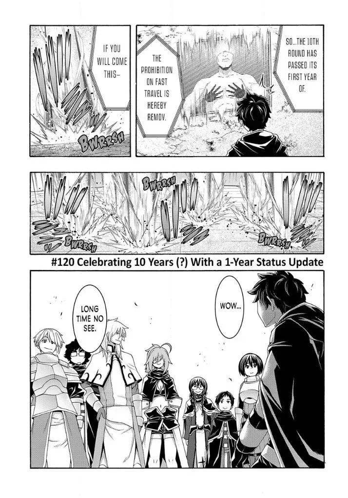 100-man no Inochi no Ue ni Ore wa Tatte Iru Chapter 120 page 1 - 