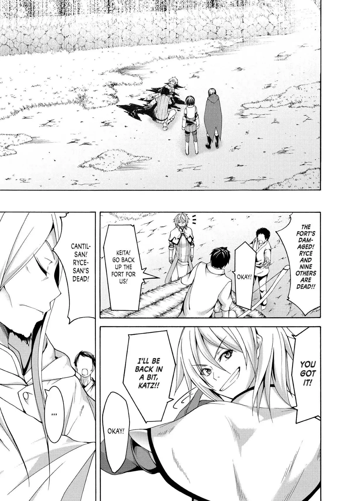 100-man no Inochi no Ue ni Ore wa Tatte Iru Chapter 17 page 35 - 