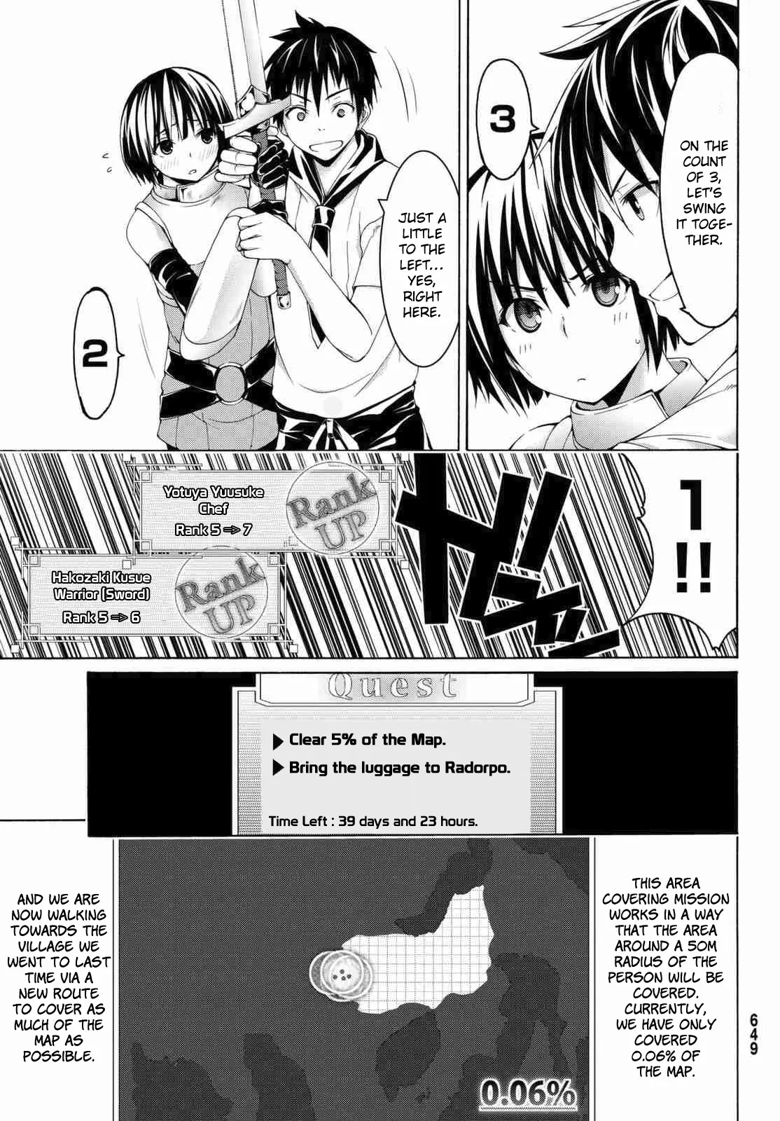 100-man no Inochi no Ue ni Ore wa Tatte Iru Chapter 3.1 page 10 - 