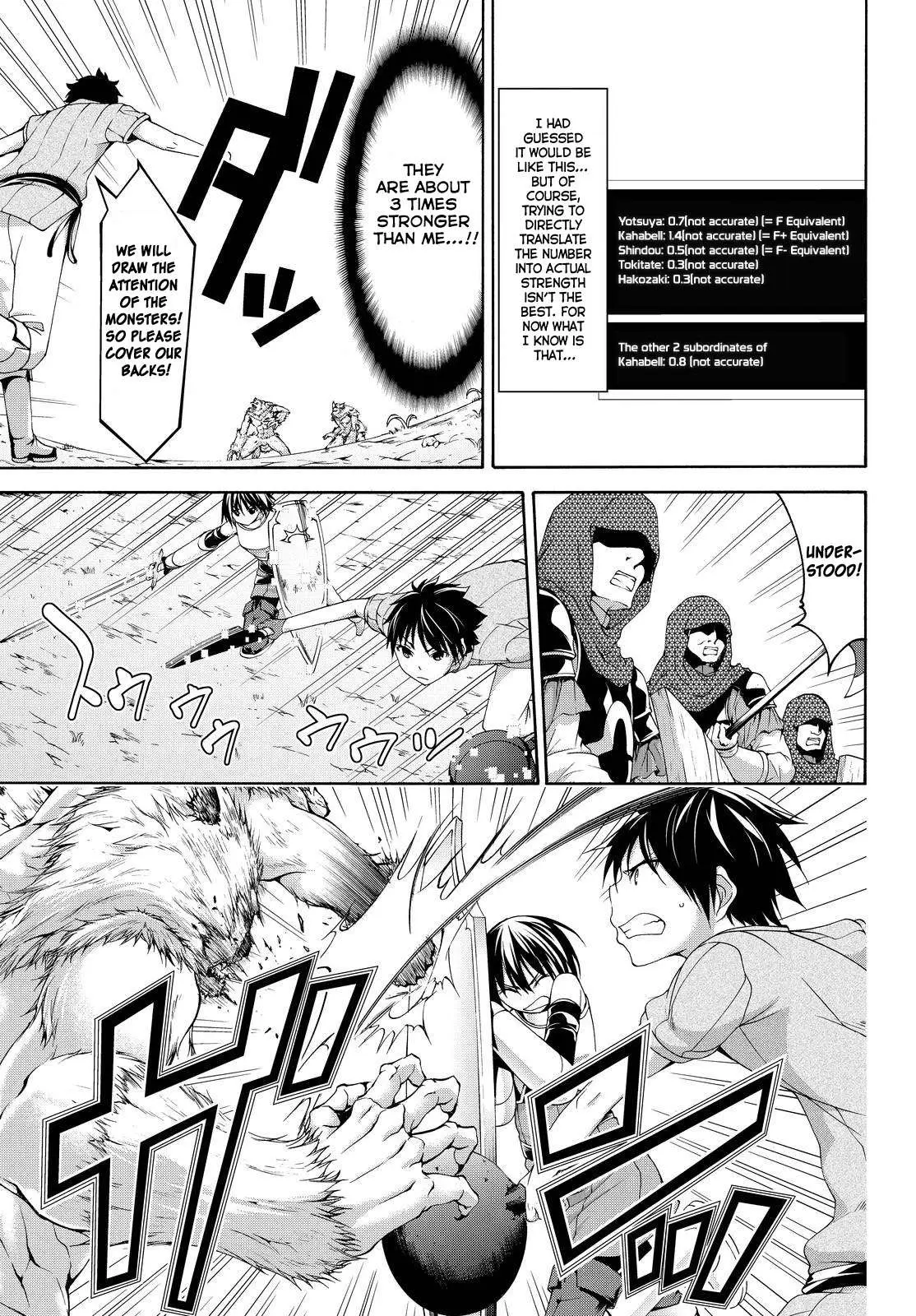 100-man no Inochi no Ue ni Ore wa Tatte Iru Chapter 5 page 22 - 