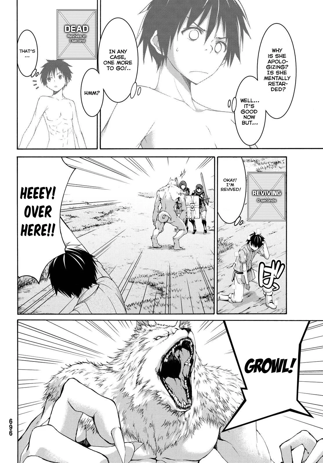100-man no Inochi no Ue ni Ore wa Tatte Iru Chapter 5 page 32 - 
