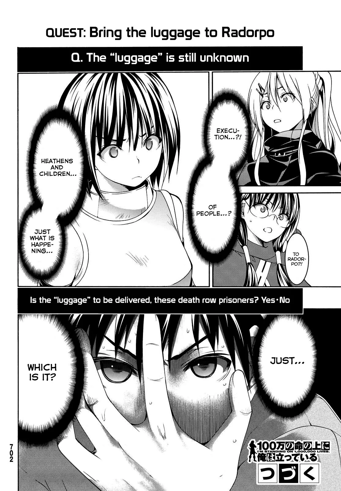 100-man no Inochi no Ue ni Ore wa Tatte Iru Chapter 5 page 38 - 