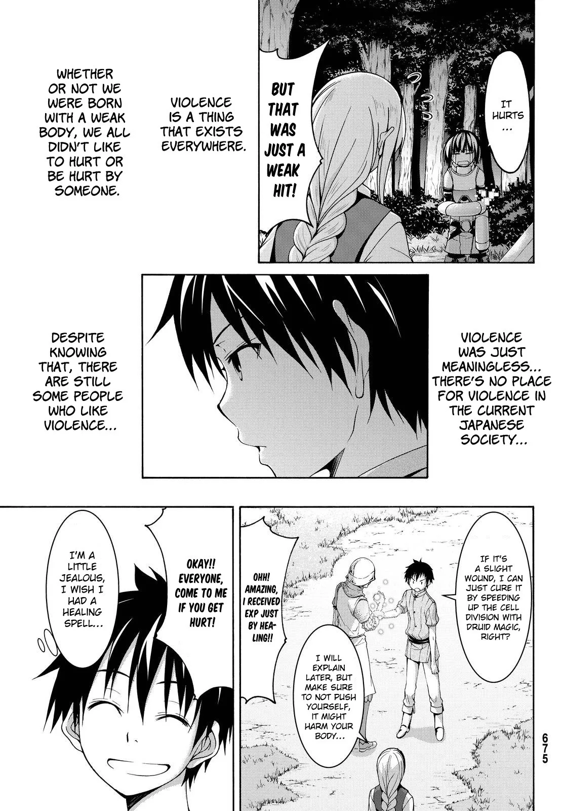 100-man no Inochi no Ue ni Ore wa Tatte Iru Chapter 5 page 10 - 
