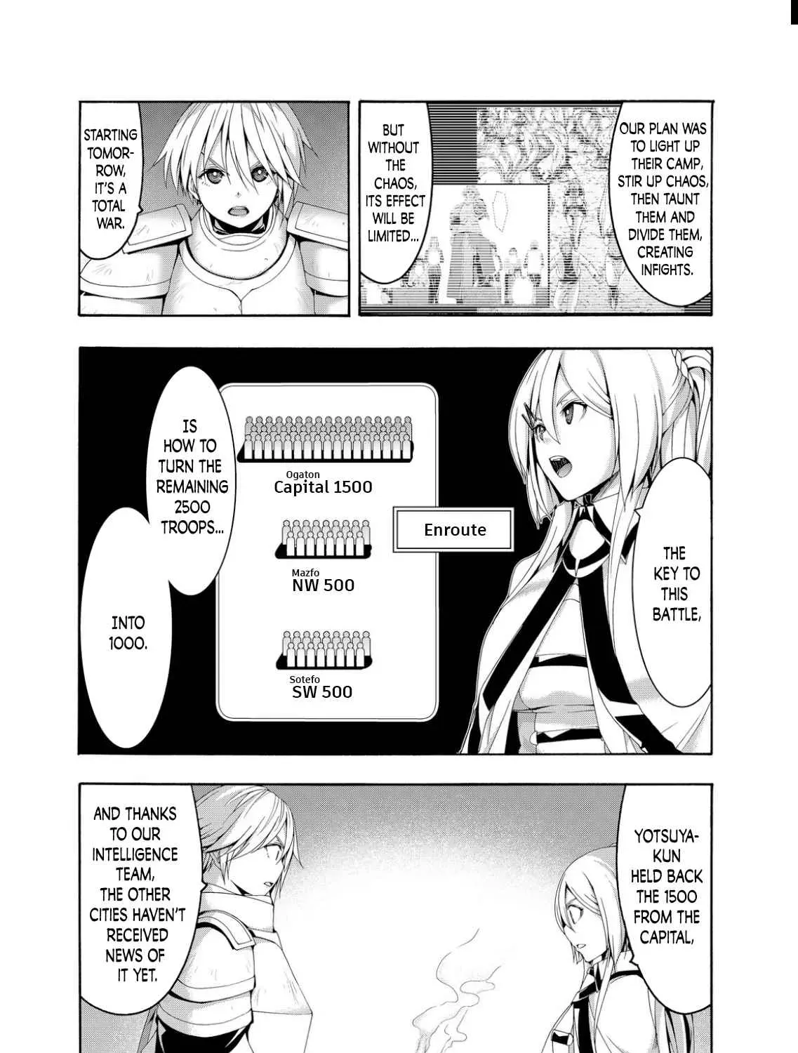 100-man no Inochi no Ue ni Ore wa Tatte Iru Chapter 7.1 page 34 - 