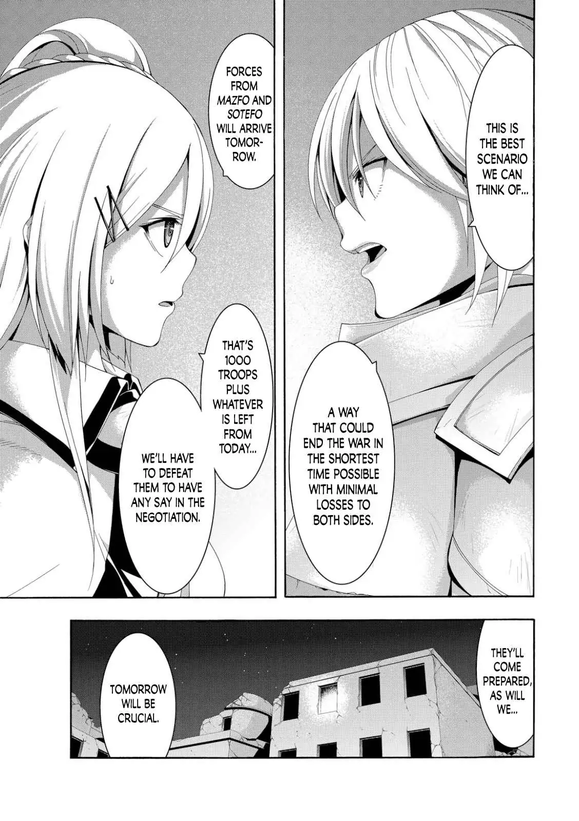 100-man no Inochi no Ue ni Ore wa Tatte Iru Chapter 7 page 21 - 