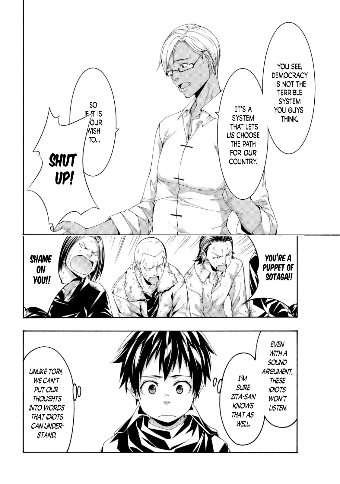 100-man no Inochi no Ue ni Ore wa Tatte Iru Chapter 73 page 28 - 