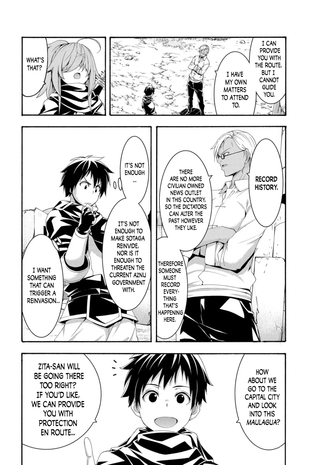 100-man no Inochi no Ue ni Ore wa Tatte Iru Chapter 73 page 4 - 