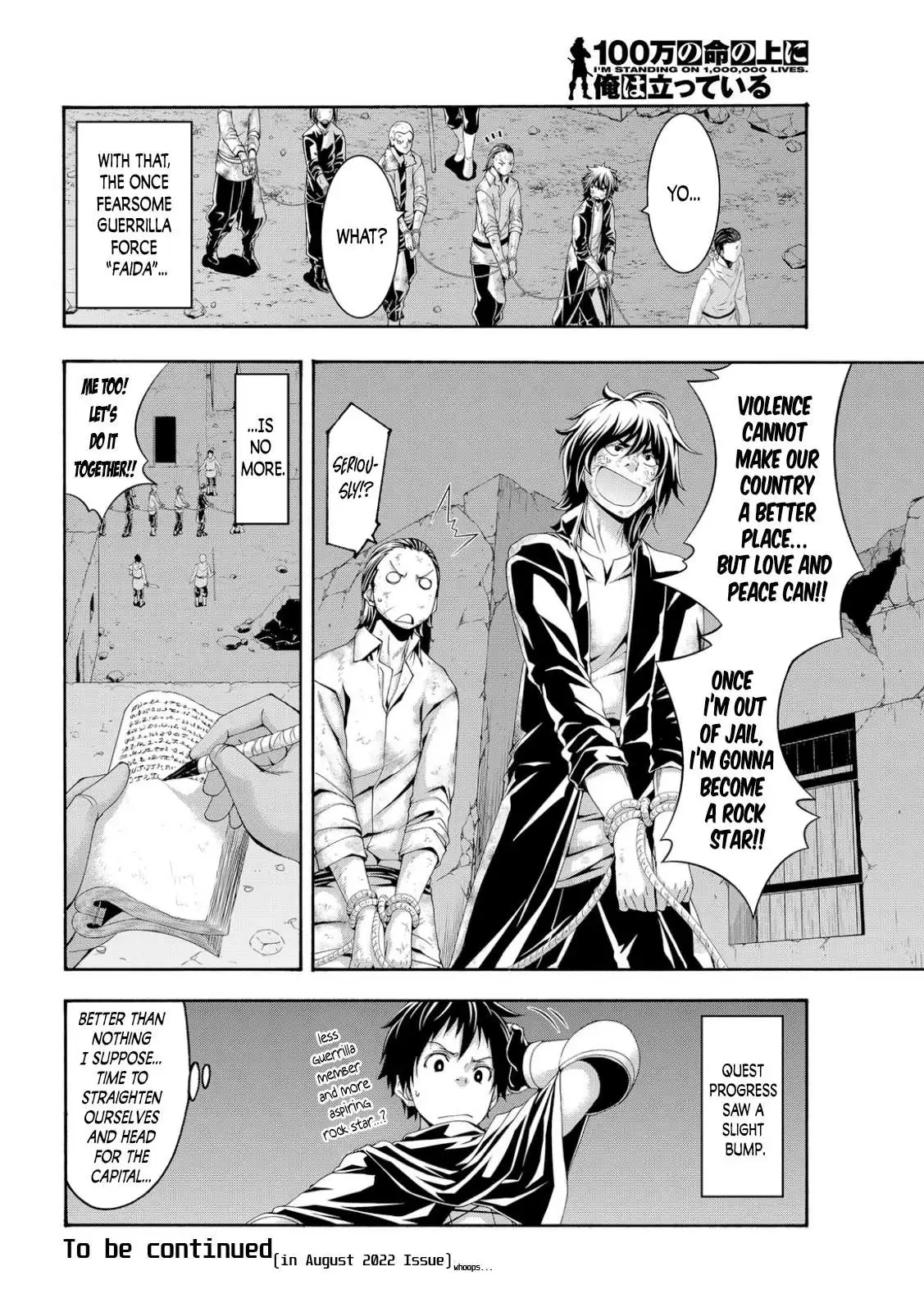 100-man no Inochi no Ue ni Ore wa Tatte Iru Chapter 73 page 35 - 