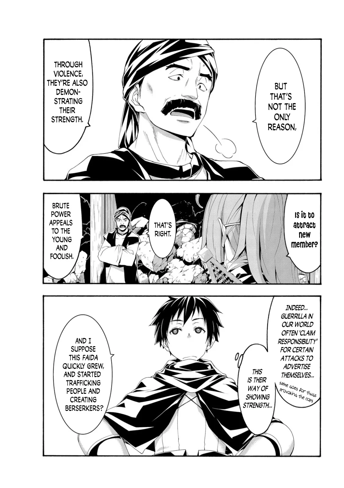 100-man no Inochi no Ue ni Ore wa Tatte Iru Chapter 73 page 9 - 