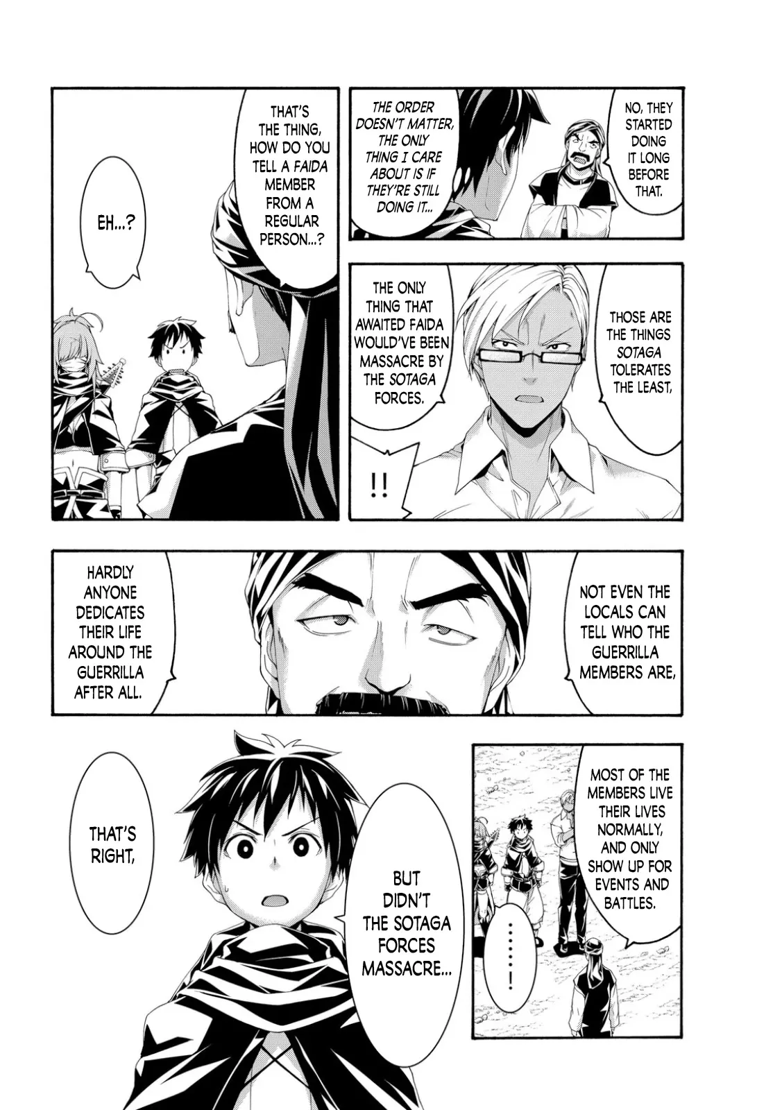 100-man no Inochi no Ue ni Ore wa Tatte Iru Chapter 73 page 10 - 