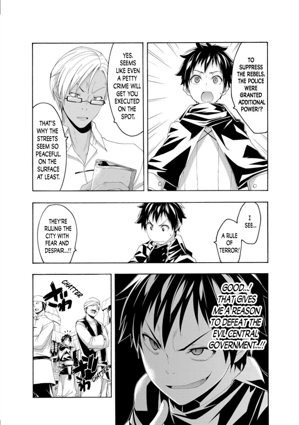 100-man no Inochi no Ue ni Ore wa Tatte Iru Chapter 74 page 3 - 