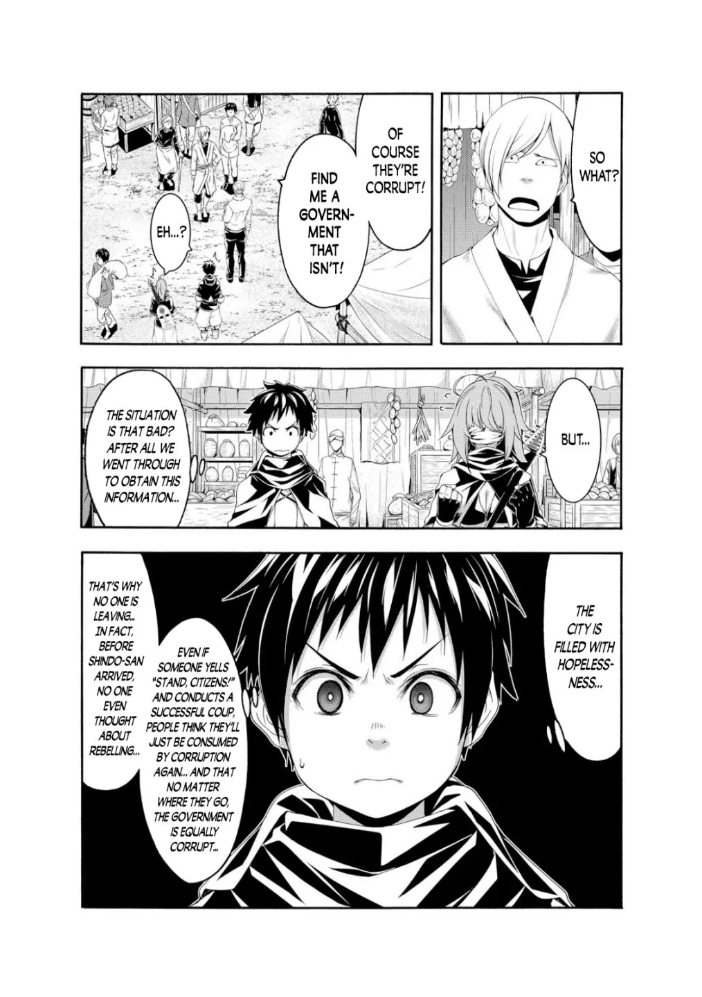 100-man no Inochi no Ue ni Ore wa Tatte Iru Chapter 74 page 32 - 