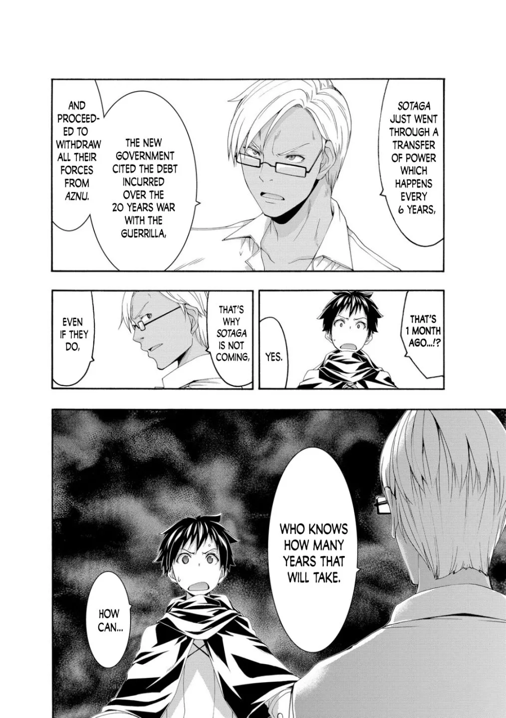100-man no Inochi no Ue ni Ore wa Tatte Iru Chapter 74 page 34 - 