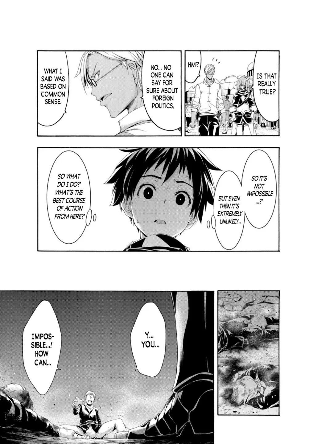 100-man no Inochi no Ue ni Ore wa Tatte Iru Chapter 74 page 35 - 