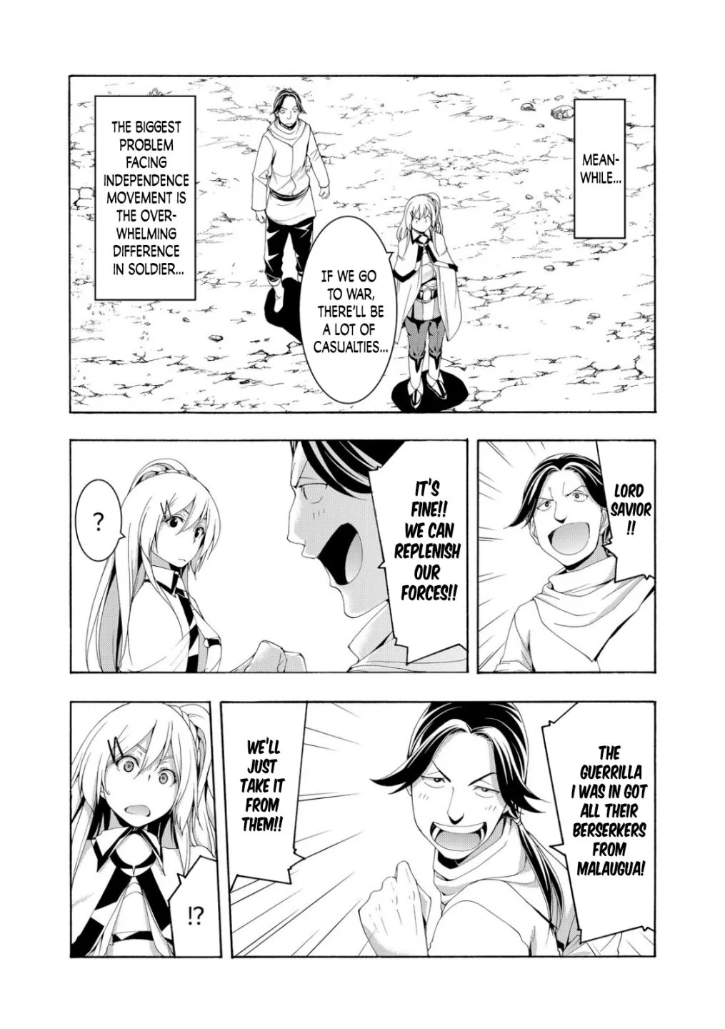 100-man no Inochi no Ue ni Ore wa Tatte Iru Chapter 74 page 9 - 