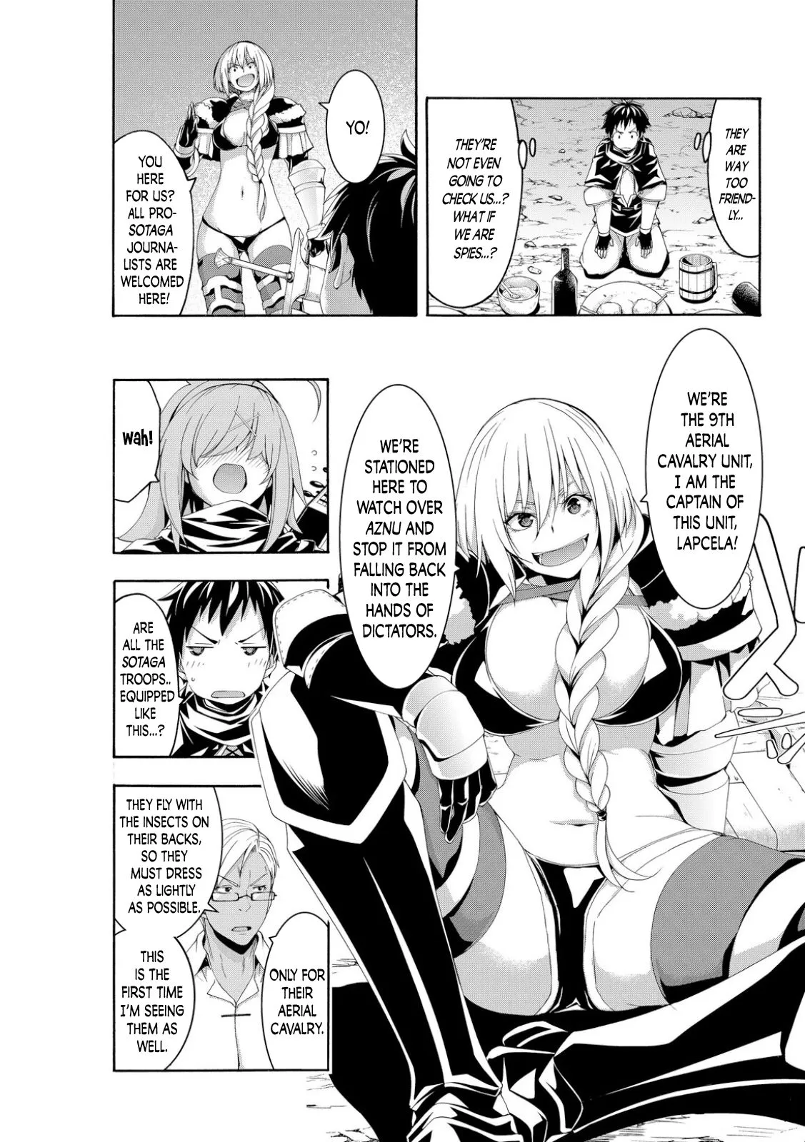 100-man no Inochi no Ue ni Ore wa Tatte Iru Chapter 75 page 11 - 