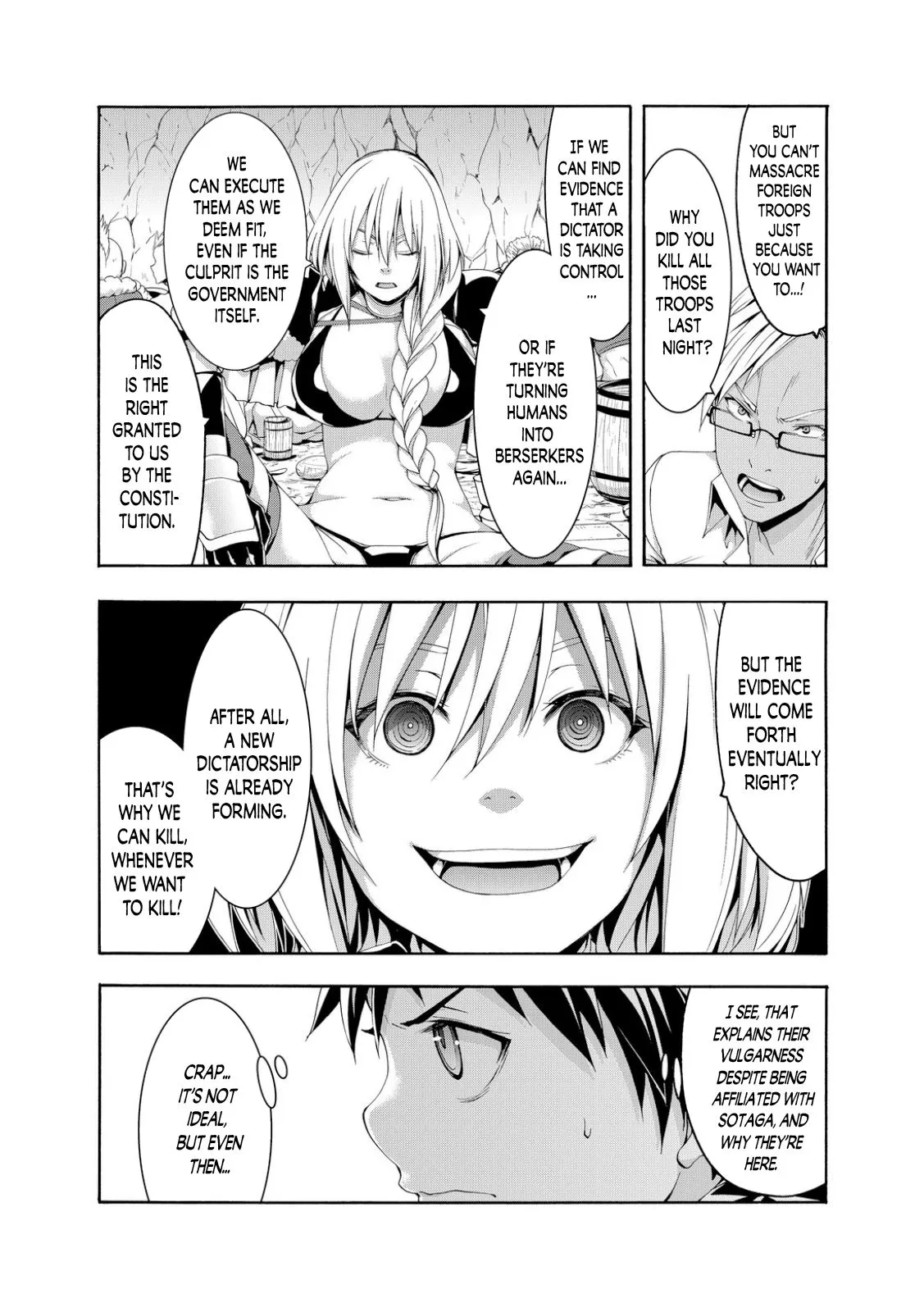 100-man no Inochi no Ue ni Ore wa Tatte Iru Chapter 75 page 18 - 