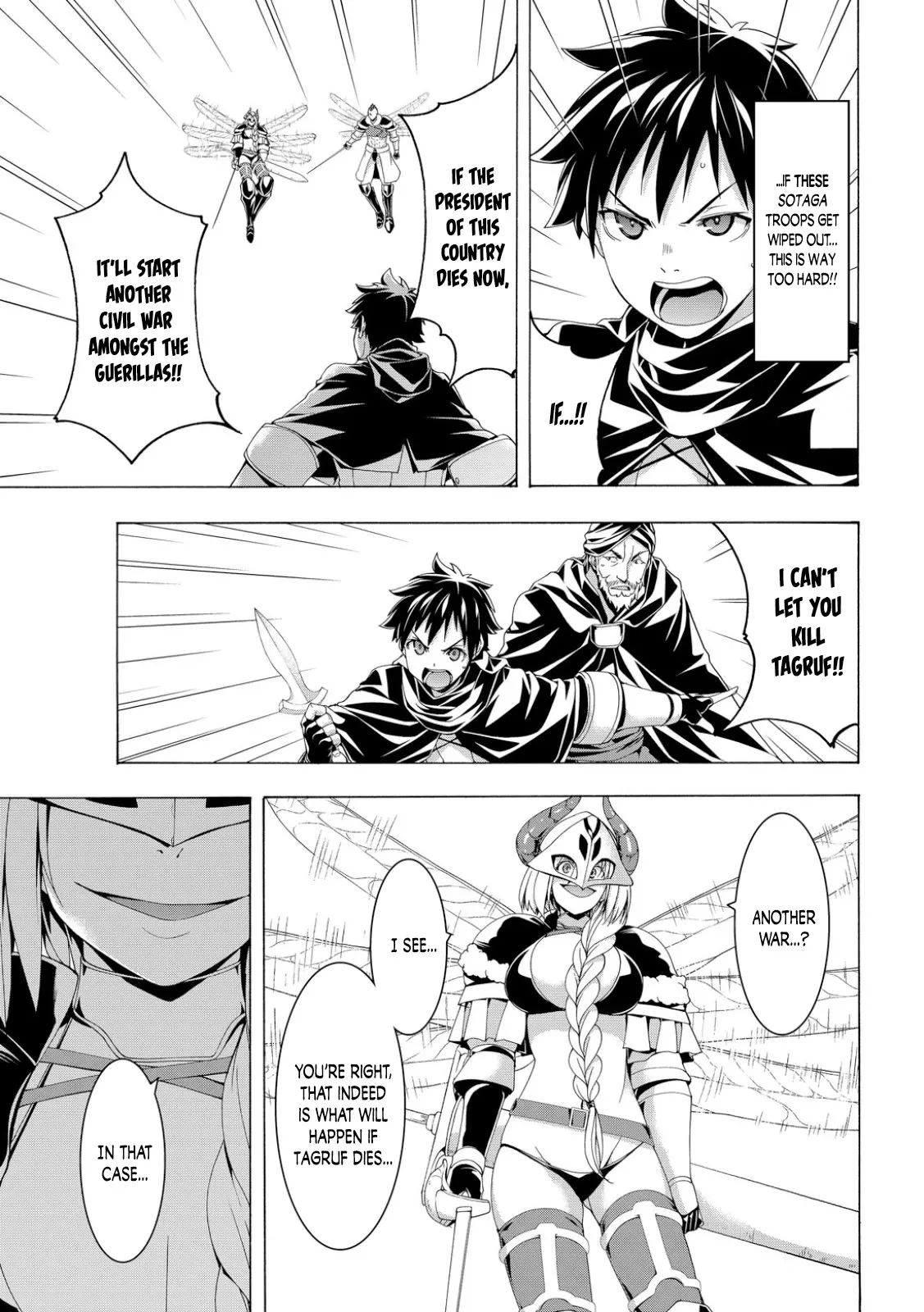 100-man no Inochi no Ue ni Ore wa Tatte Iru Chapter 76 page 11 - 