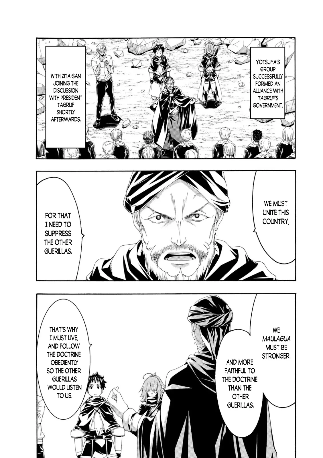 100-man no Inochi no Ue ni Ore wa Tatte Iru Chapter 76 page 31 - 
