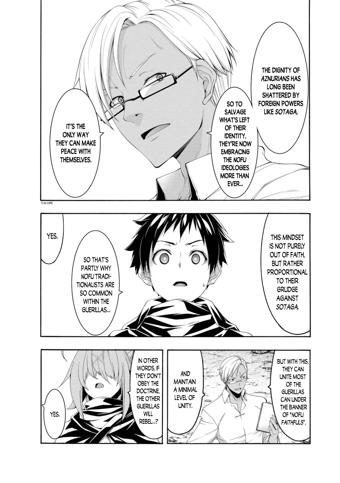 100-man no Inochi no Ue ni Ore wa Tatte Iru Chapter 76 page 33 - 
