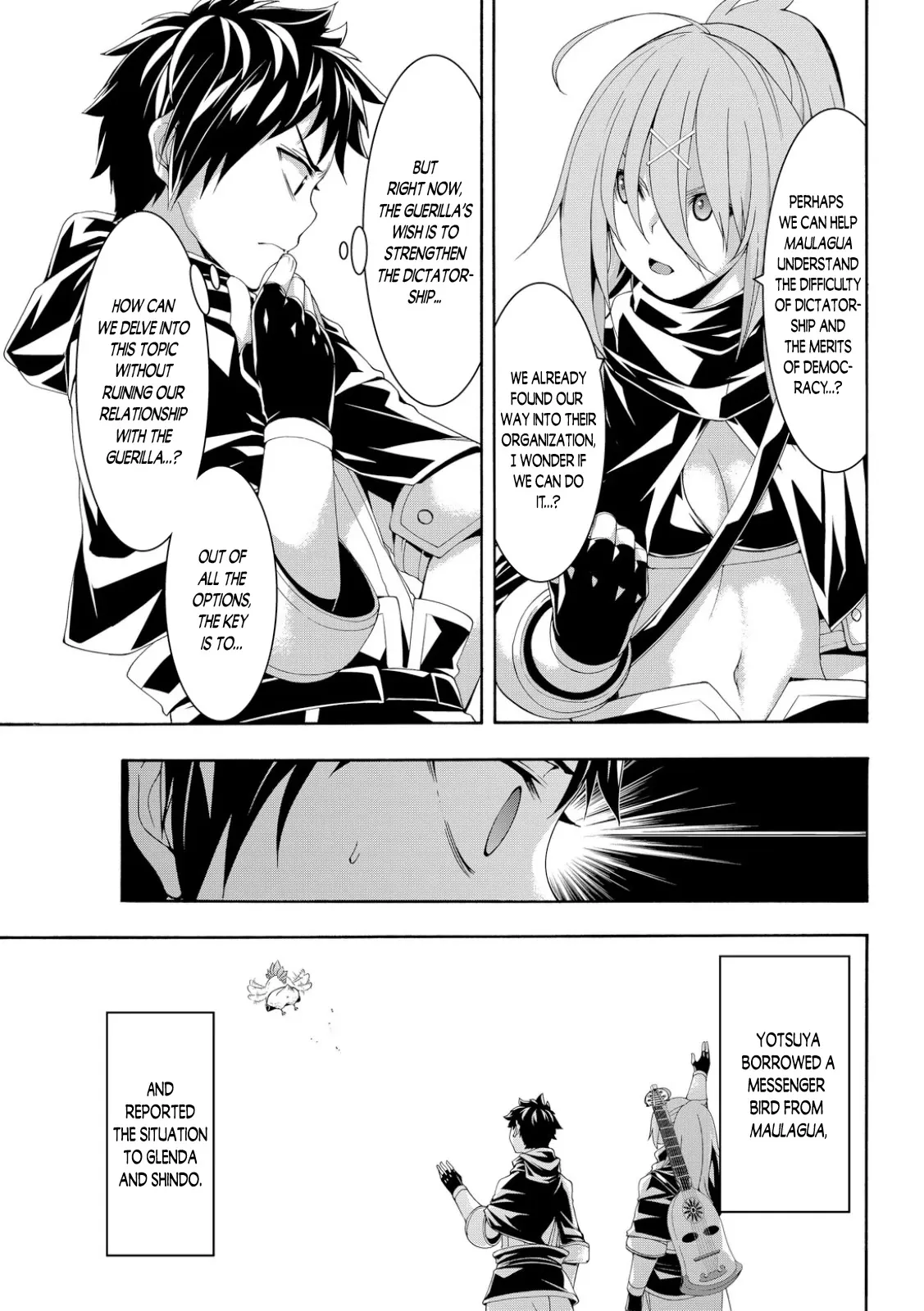 100-man no Inochi no Ue ni Ore wa Tatte Iru Chapter 76 page 35 - 