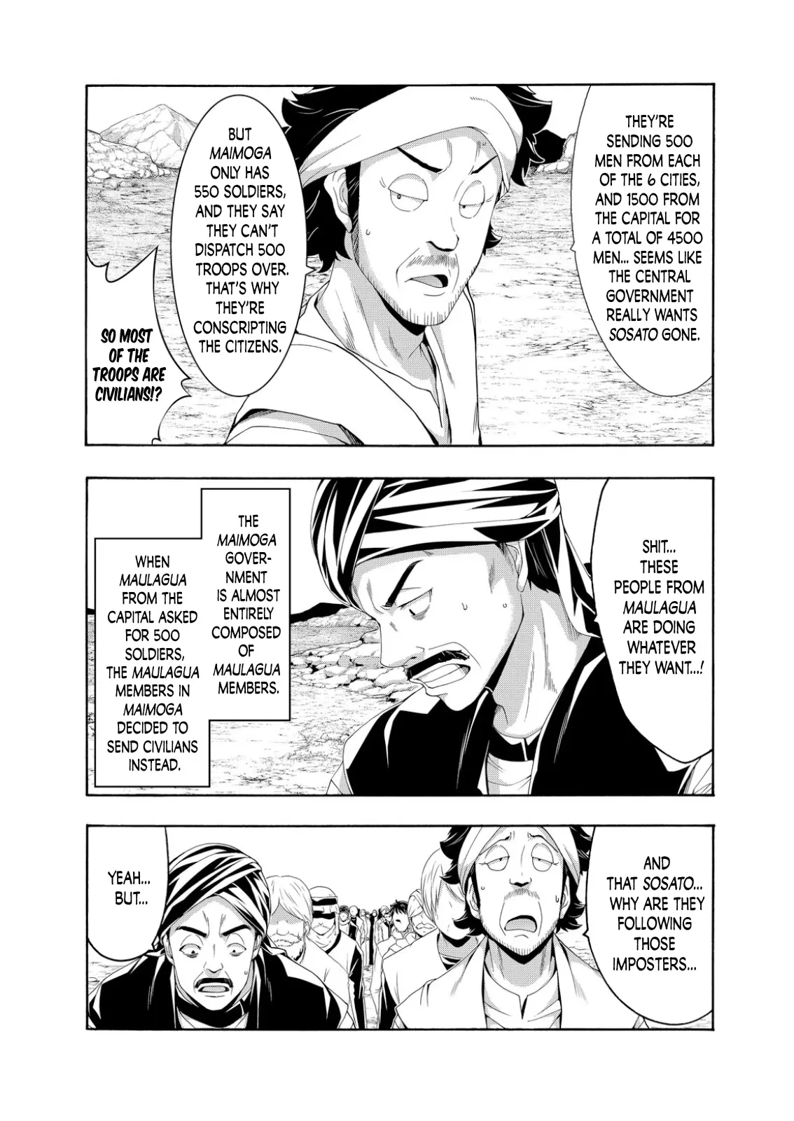 100-man no Inochi no Ue ni Ore wa Tatte Iru Chapter 77 page 12 - 