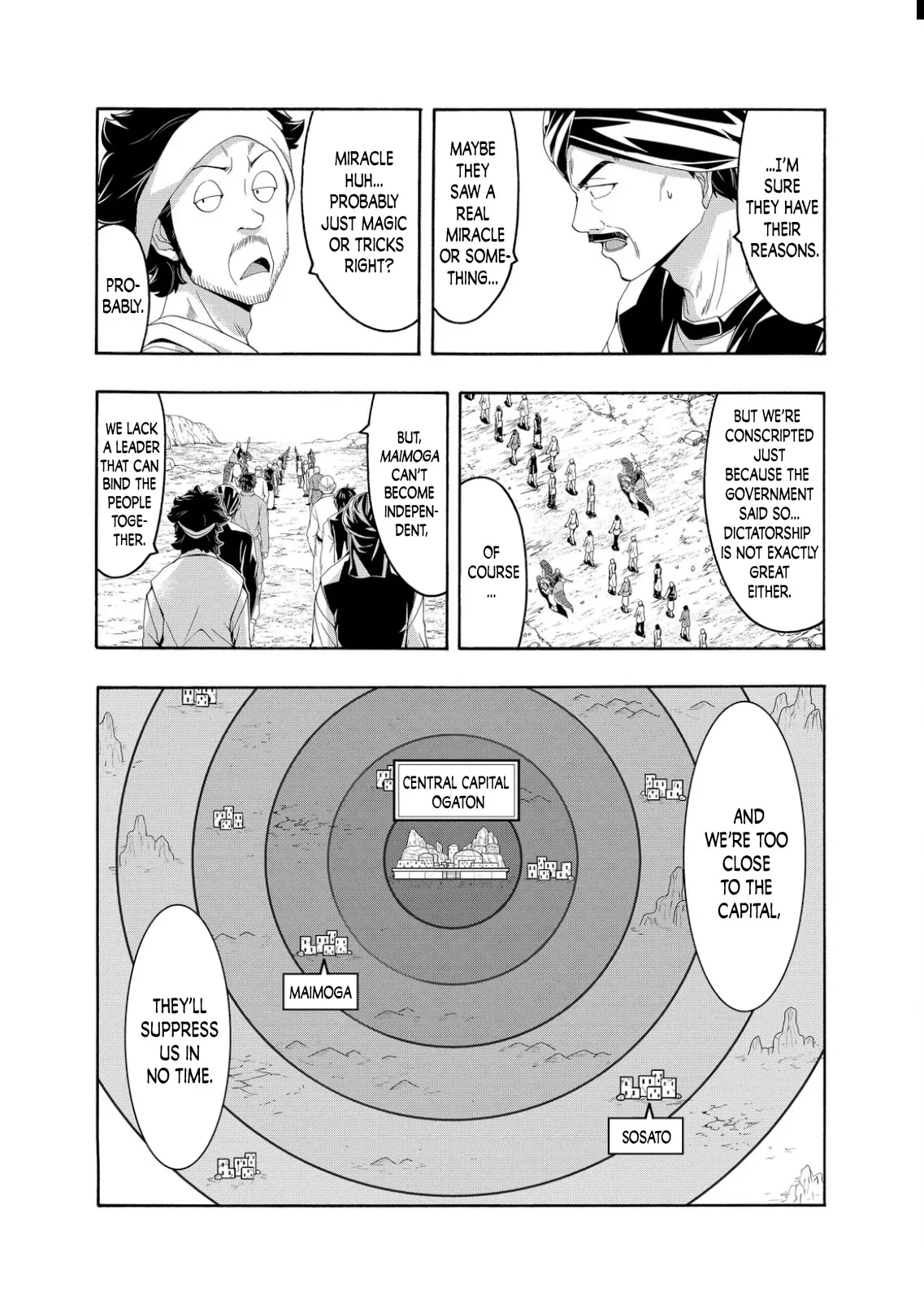 100-man no Inochi no Ue ni Ore wa Tatte Iru Chapter 77 page 13 - 