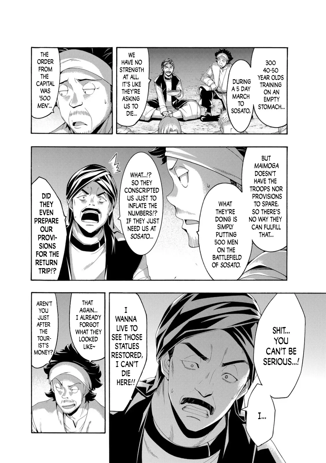 100-man no Inochi no Ue ni Ore wa Tatte Iru Chapter 77 page 15 - 
