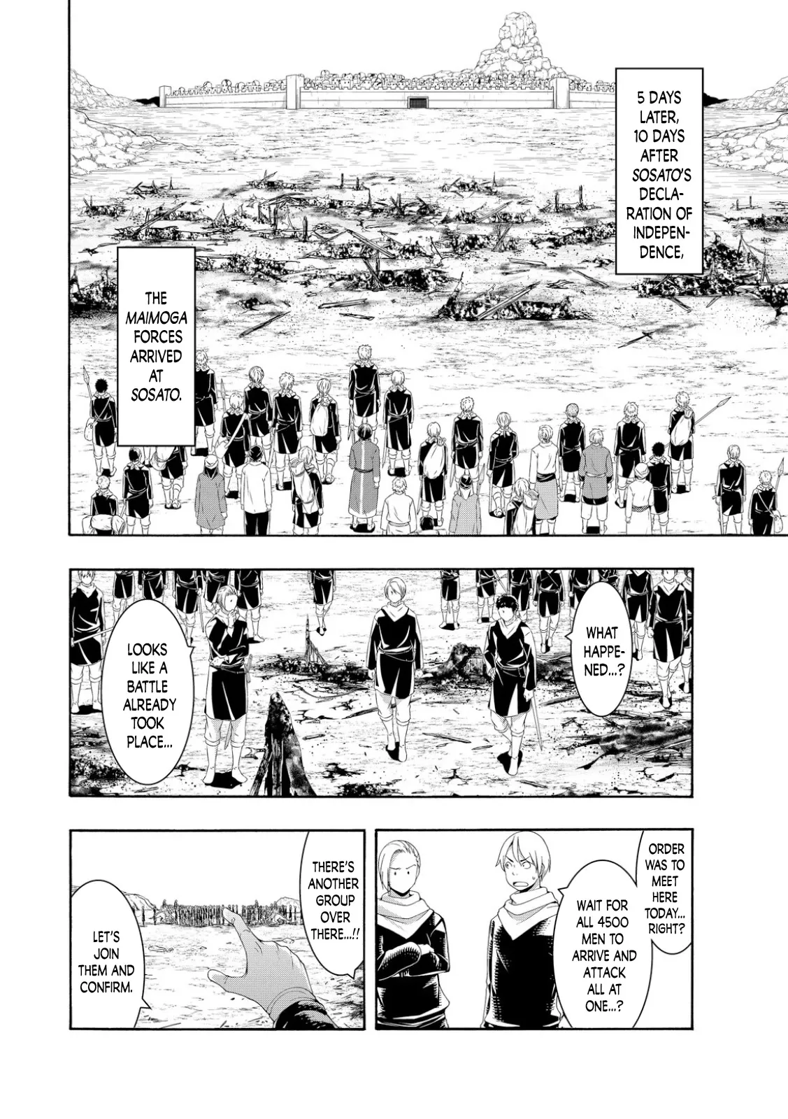 100-man no Inochi no Ue ni Ore wa Tatte Iru Chapter 77 page 17 - 