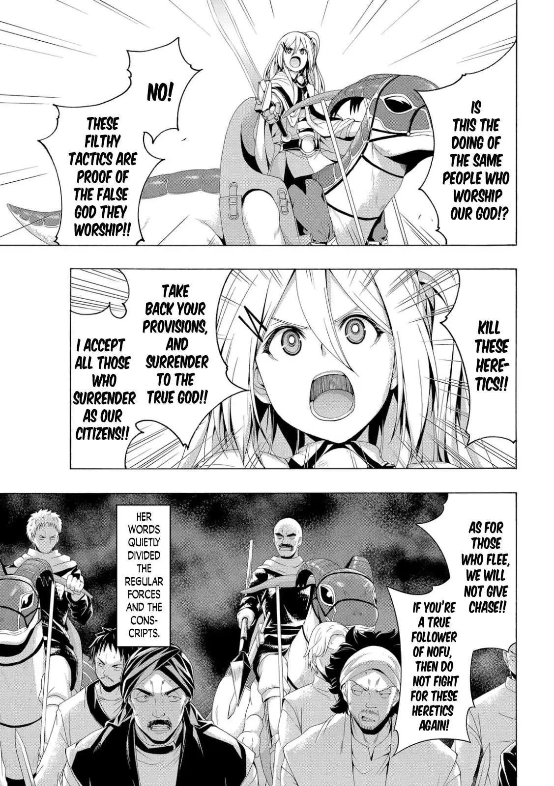 100-man no Inochi no Ue ni Ore wa Tatte Iru Chapter 77 page 27 - 