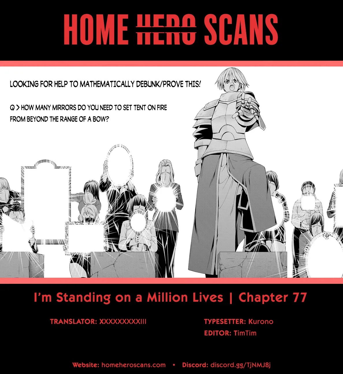 100-man no Inochi no Ue ni Ore wa Tatte Iru Chapter 77 page 37 - 