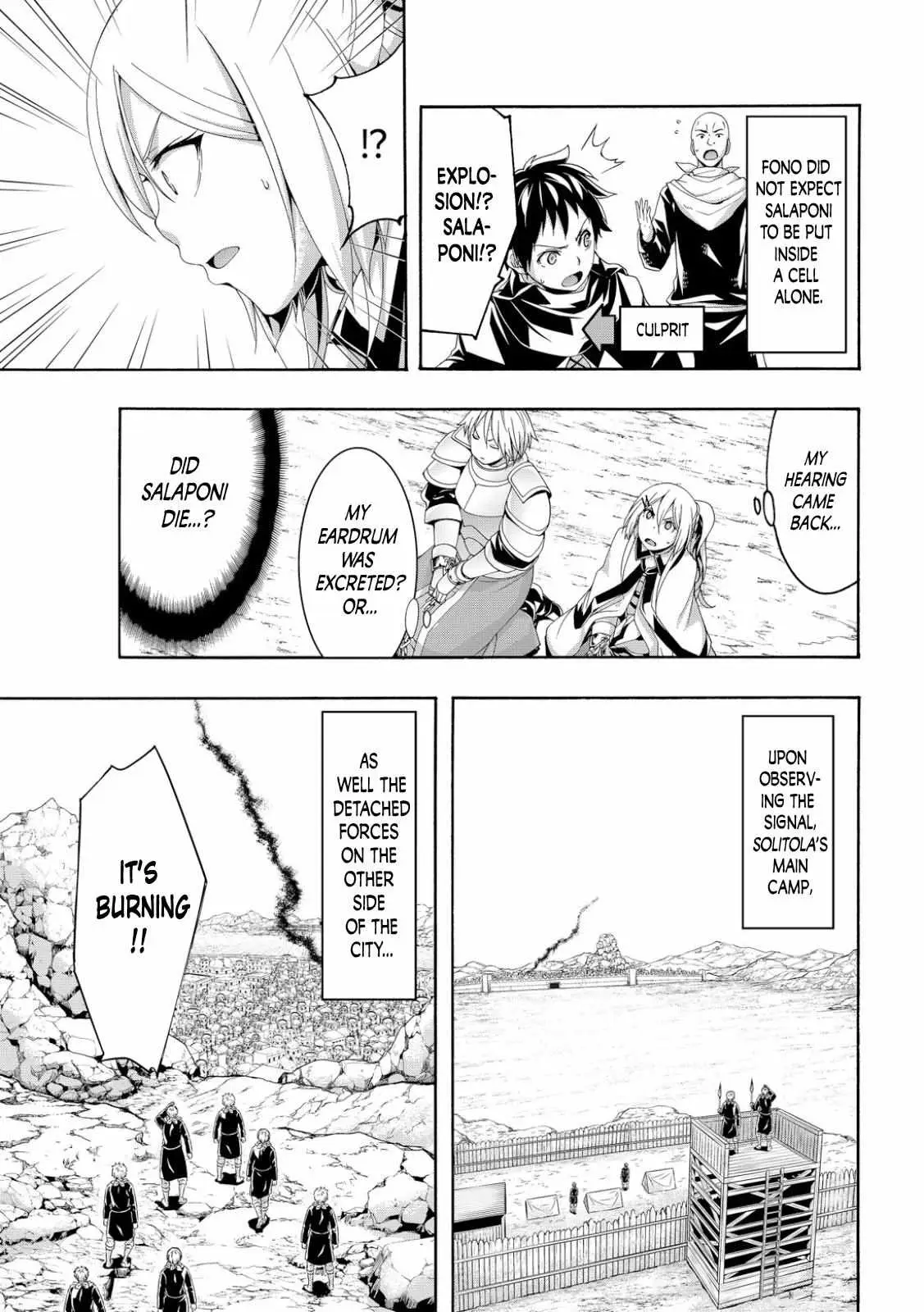 100-man no Inochi no Ue ni Ore wa Tatte Iru Chapter 81 page 35 - 