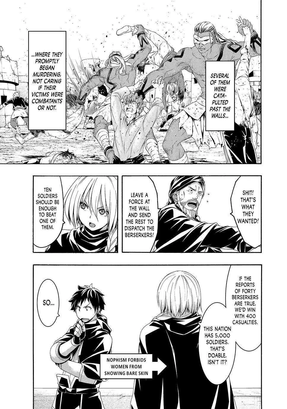100-man no Inochi no Ue ni Ore wa Tatte Iru Chapter 82 page 10 - 