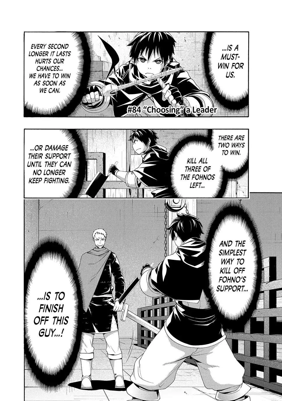 100-man no Inochi no Ue ni Ore wa Tatte Iru Chapter 84 page 2 - 