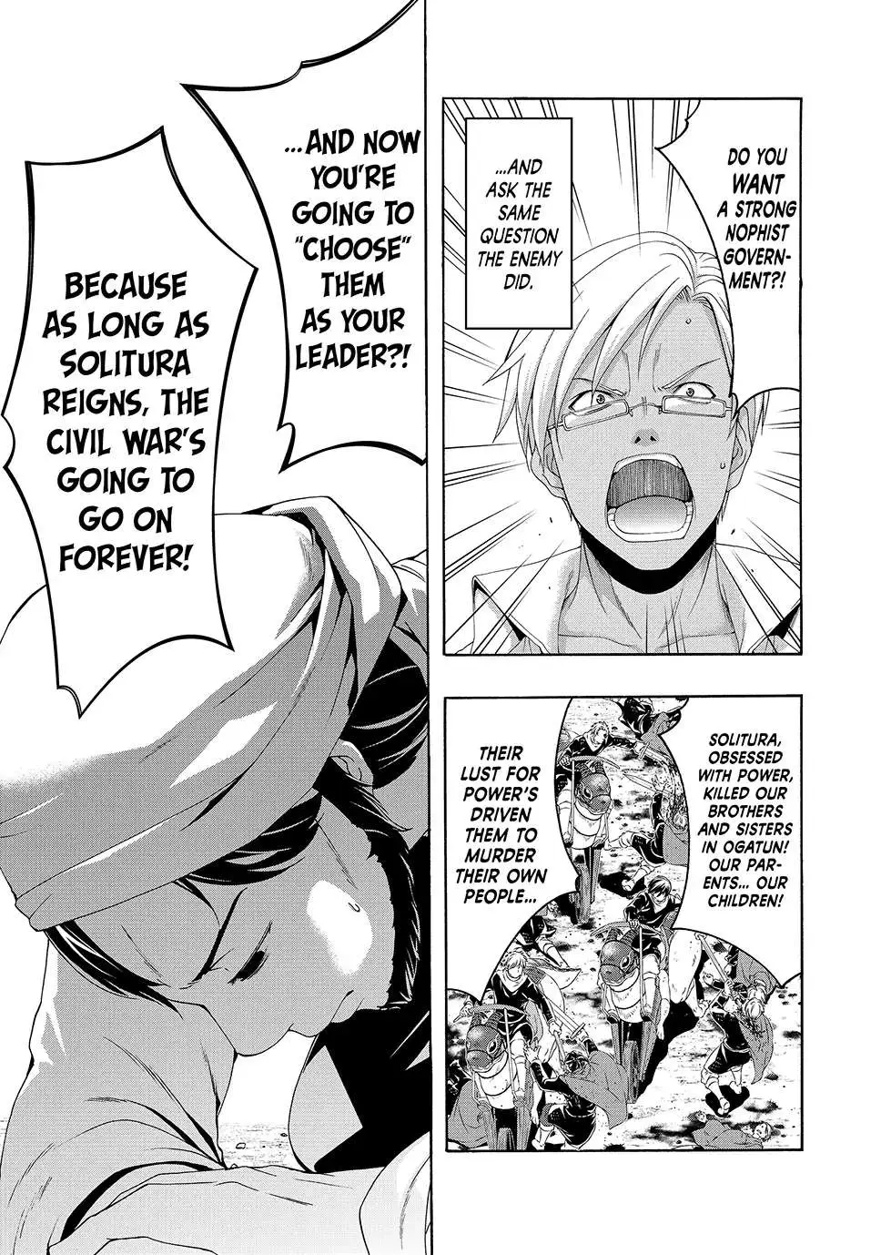 100-man no Inochi no Ue ni Ore wa Tatte Iru Chapter 84 page 21 - 